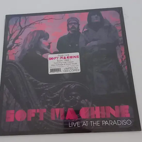 Soft Machine, Live At The Paradiso, (Sealed Album)
